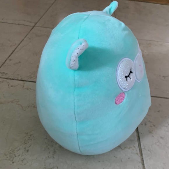 Squishmallow Miley Llama Sheep Lamb 8" Teal Blue Easter Spring Plush Alpaca NEW - Picture 5 of 9